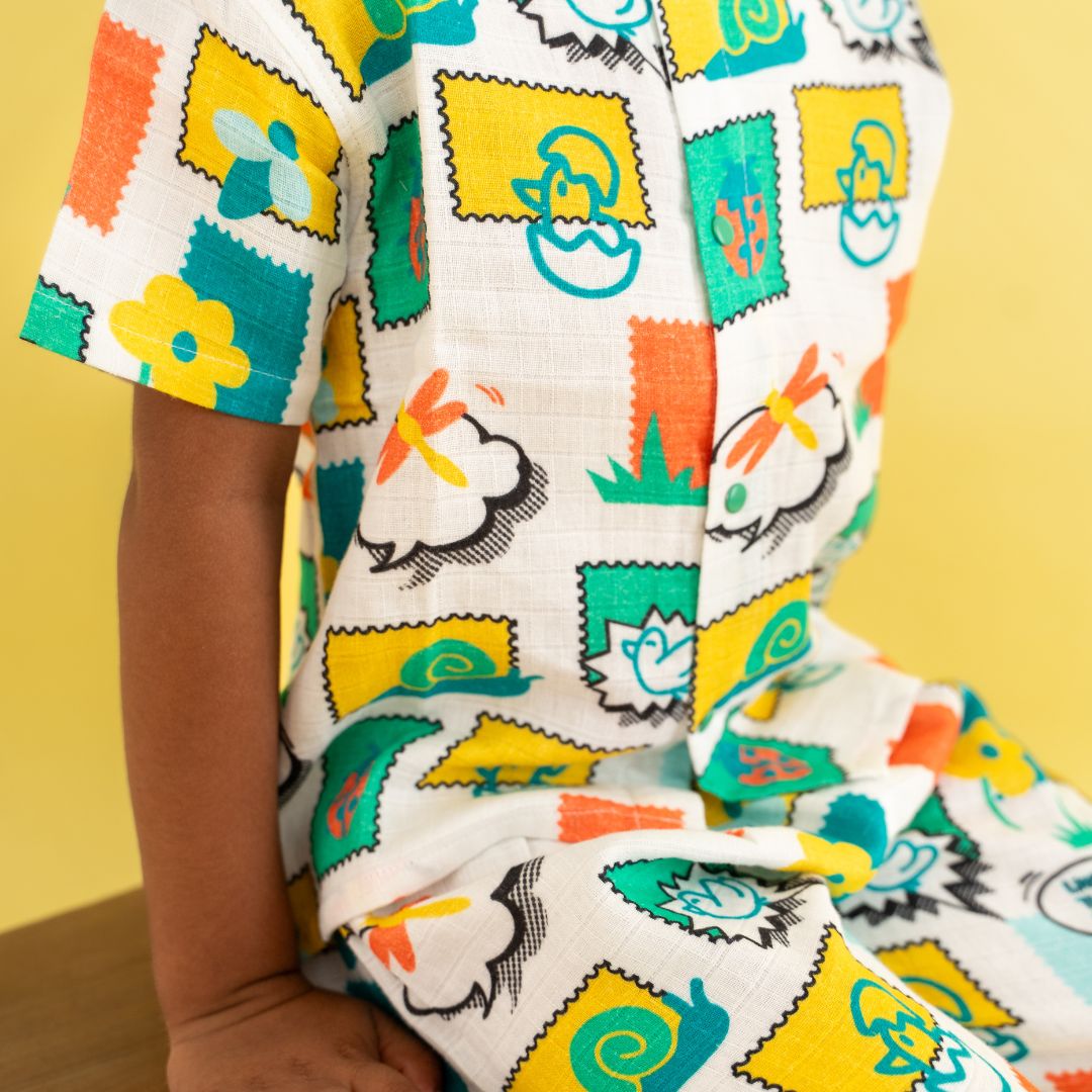 Toddler Tales - Muslin Sleep Suit for babies and kids (Unisex)