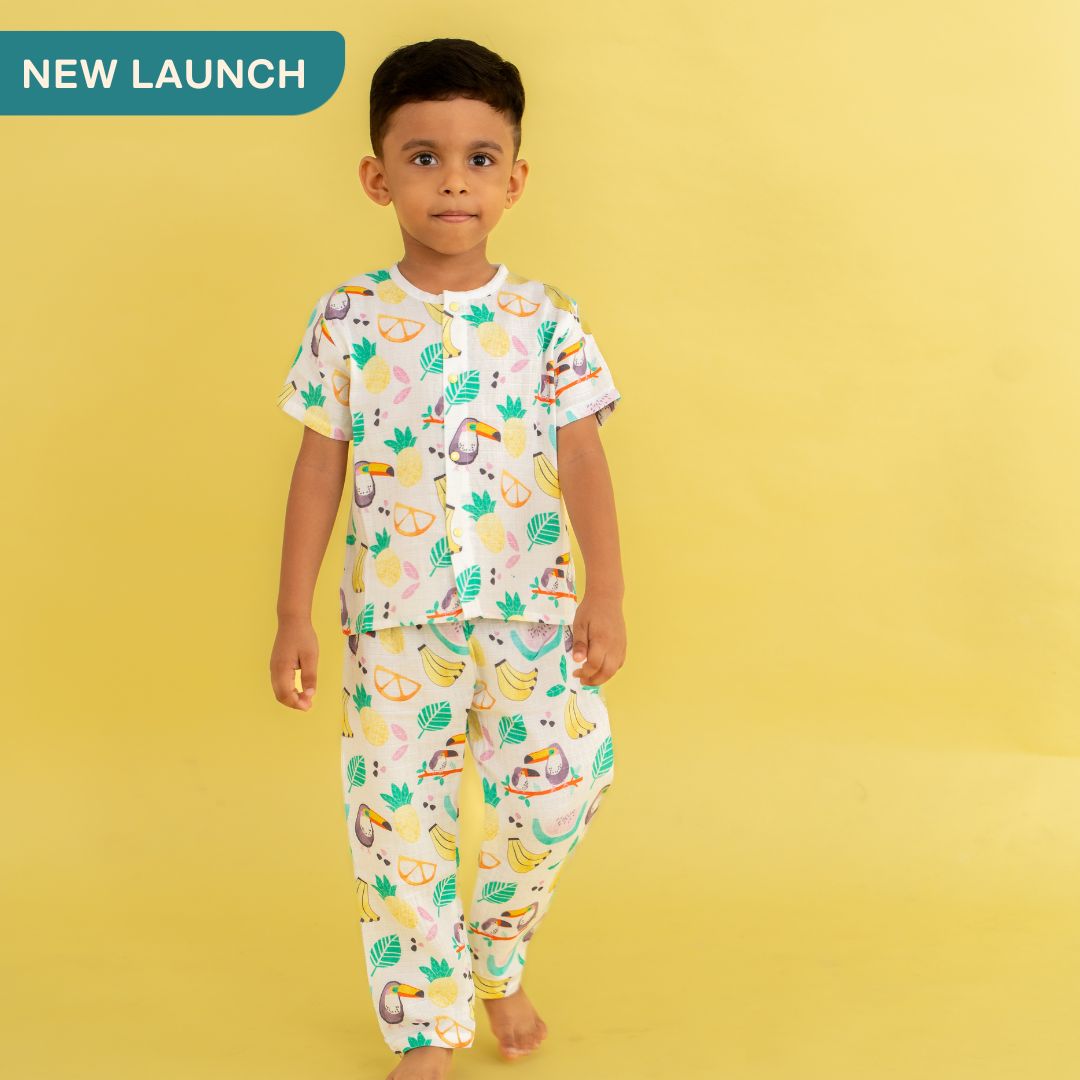 Toddler Tales - Muslin Sleep Suit for babies and kids (Unisex)