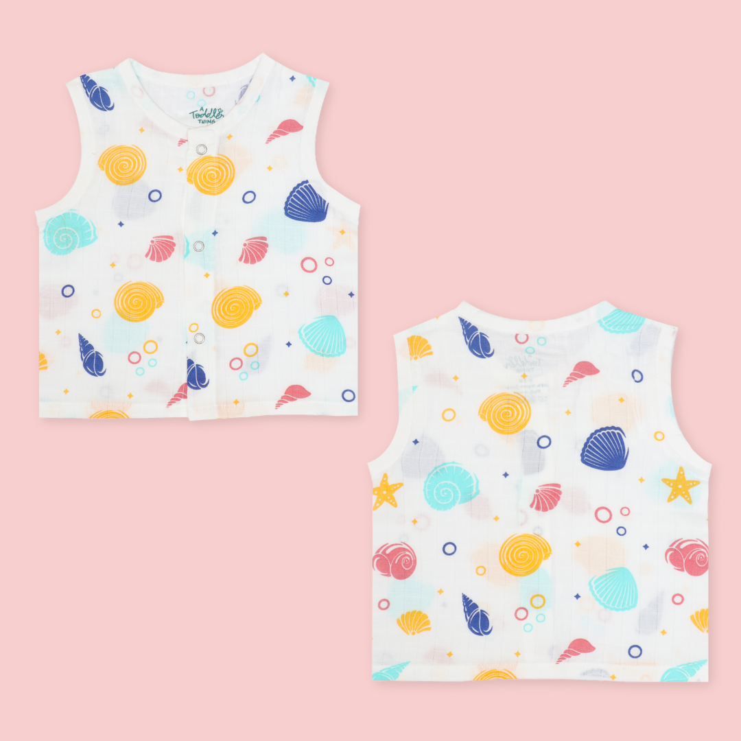 BEST SELLER - Muslin Jabla Button Type for Babies -  Combo Packs