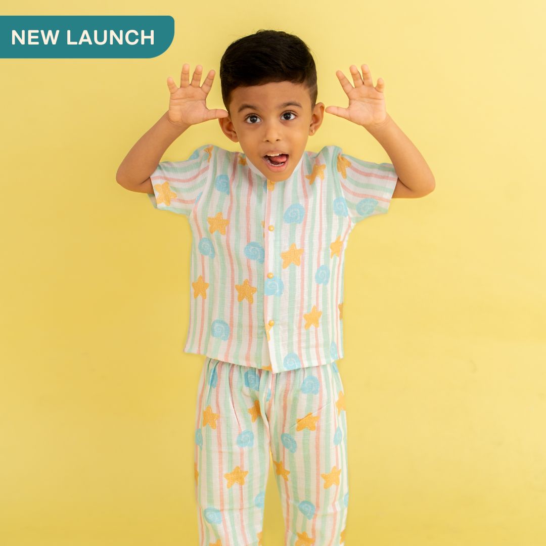 Hello Jungle - Muslin Sleep Suit for babies and kids (Unisex)