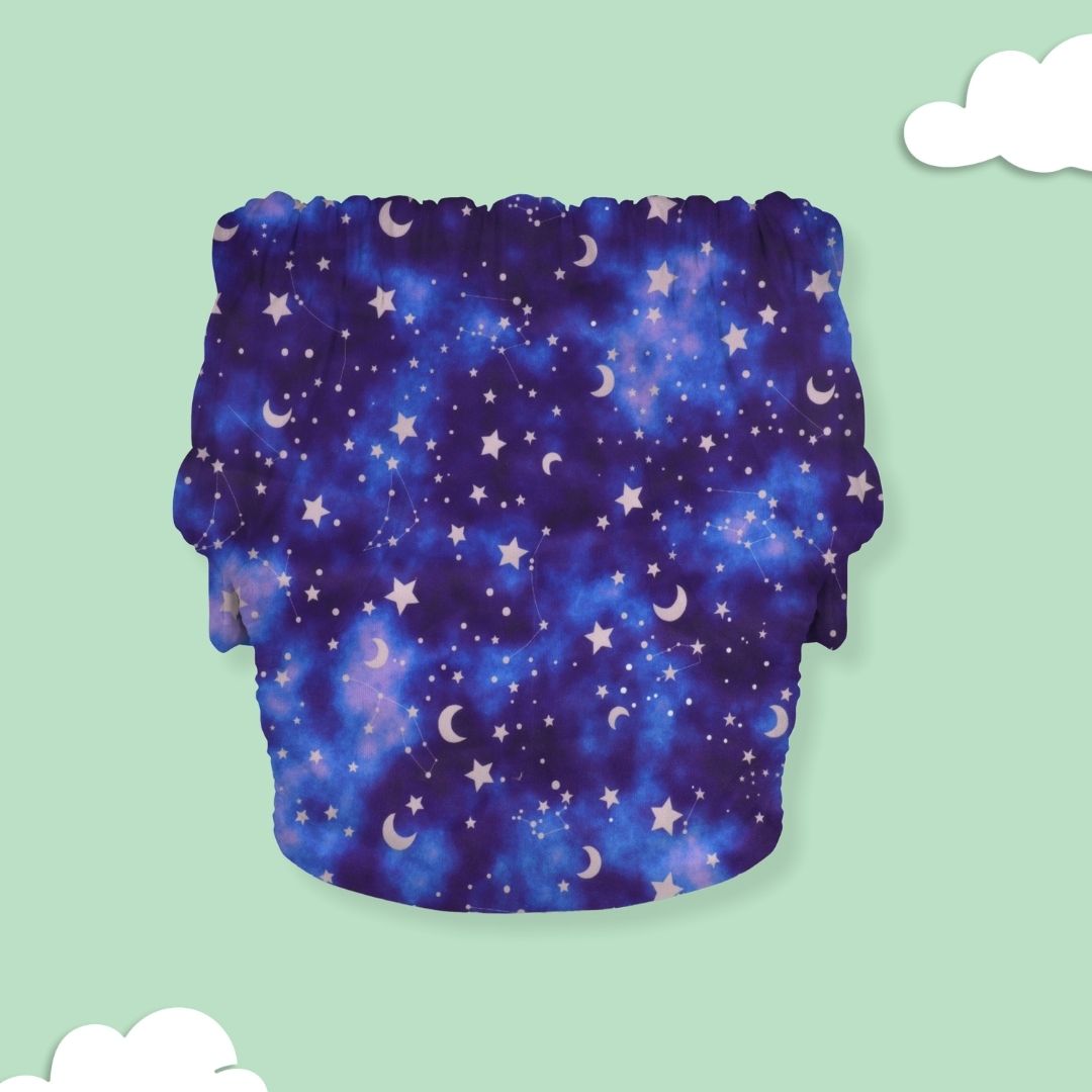 Ice Candy Newborn Cloth Diaper 2.0 with 1 cotton Insert (2 kg - 5 kg)