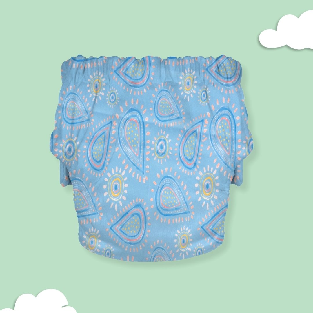 Ice Candy Newborn Cloth Diaper 2.0 with 1 cotton Insert (2 kg - 5 kg)