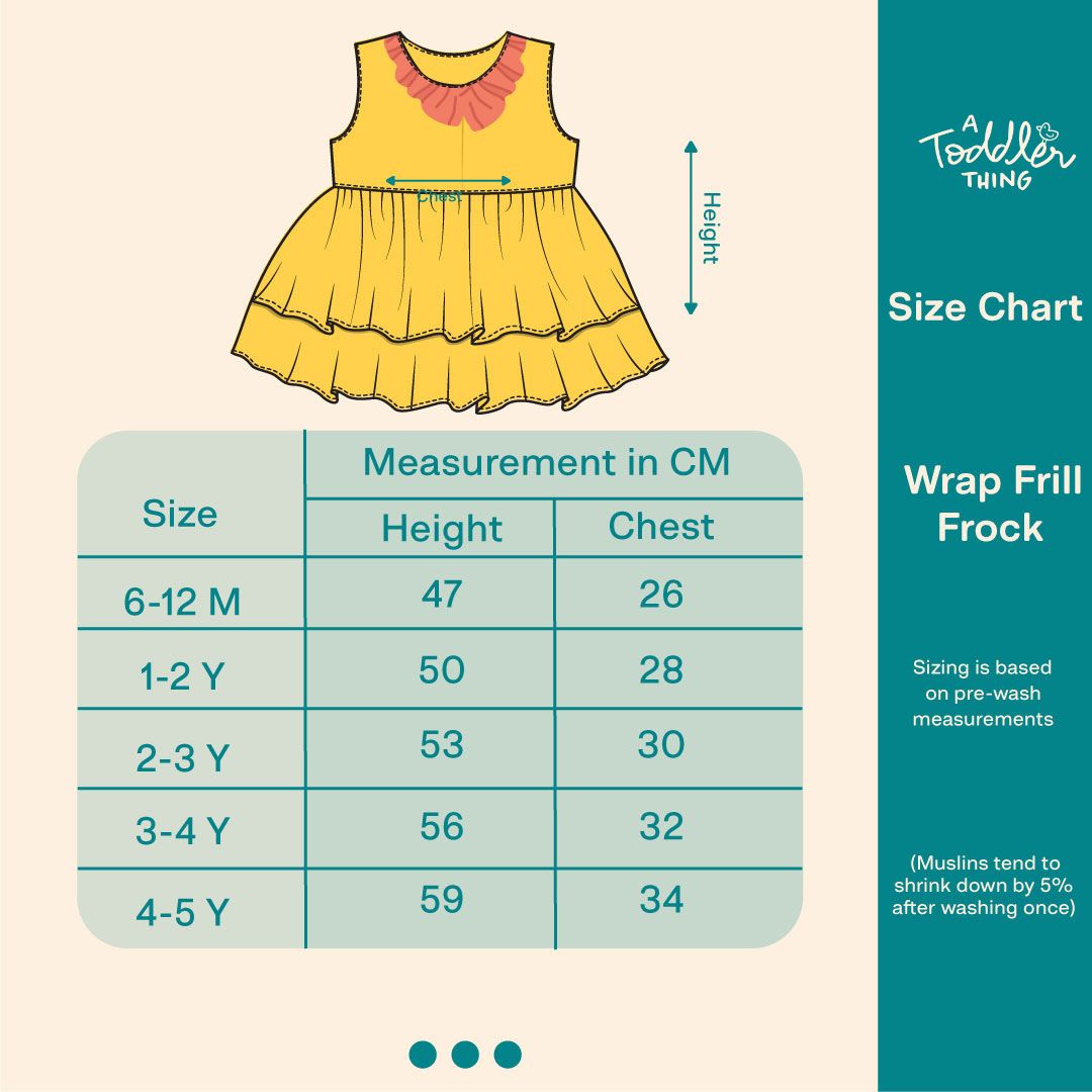 Lil Paradise - Mulmul Cotton Frill Frock