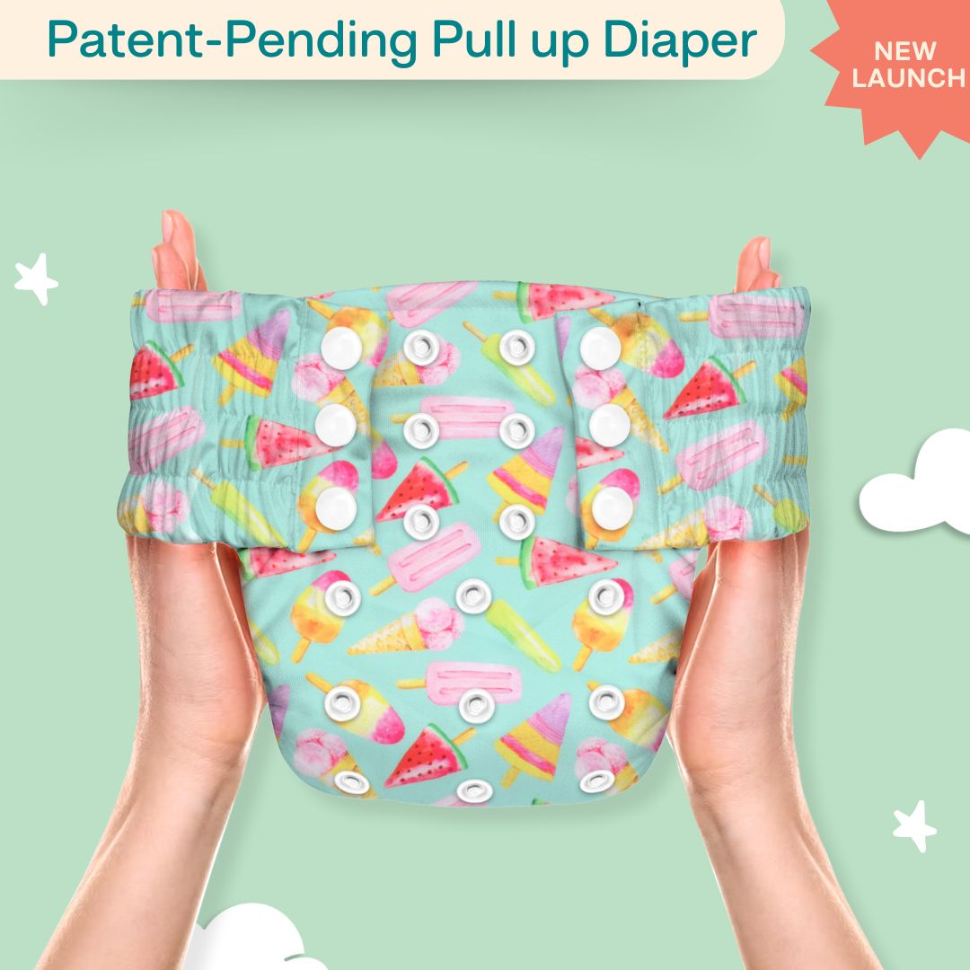 Floral Paisley - Ultra Diaper 2.0