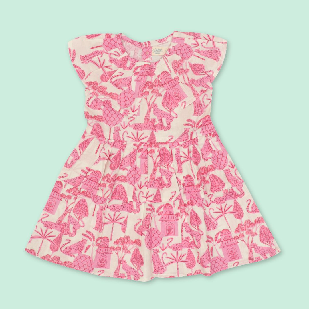 Lil Paradise - Mulmul Cotton Frill Frock