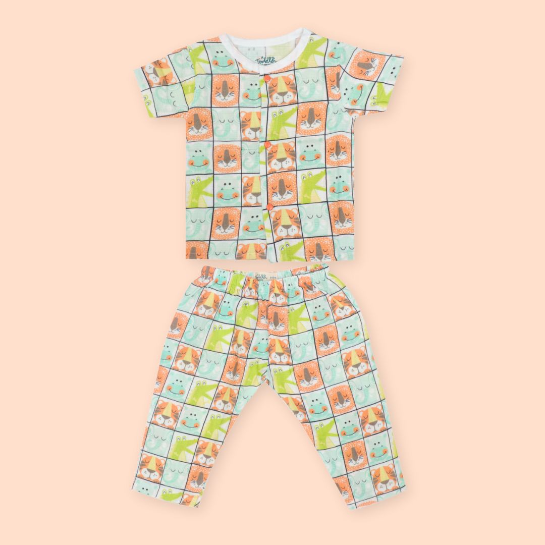 Toddler Tales - Muslin Sleep Suit for babies and kids (Unisex)