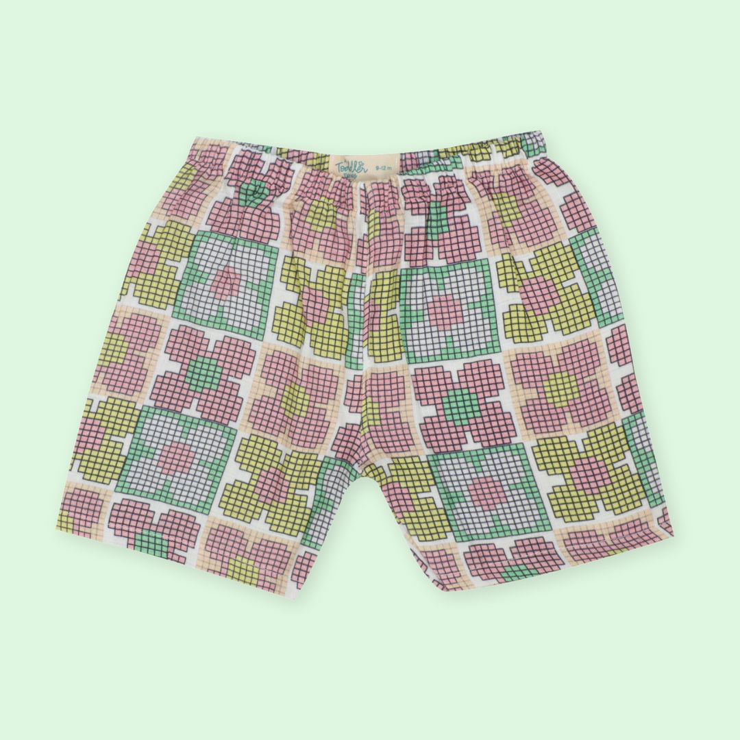 Seaside Stripes- Muslin Jabla and Shorts for Babies and Toddlers