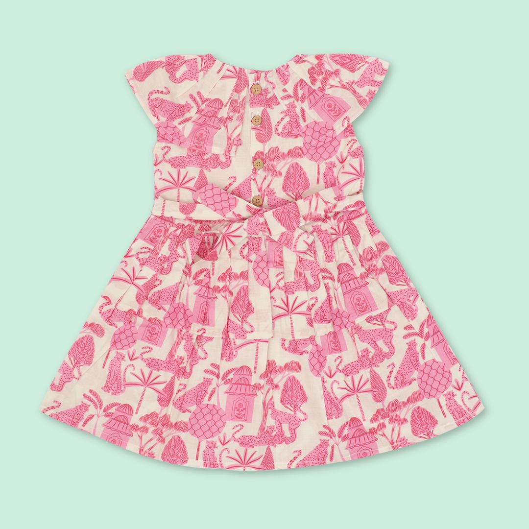 Sun & Surf - Mulmul Cotton Frill Frock