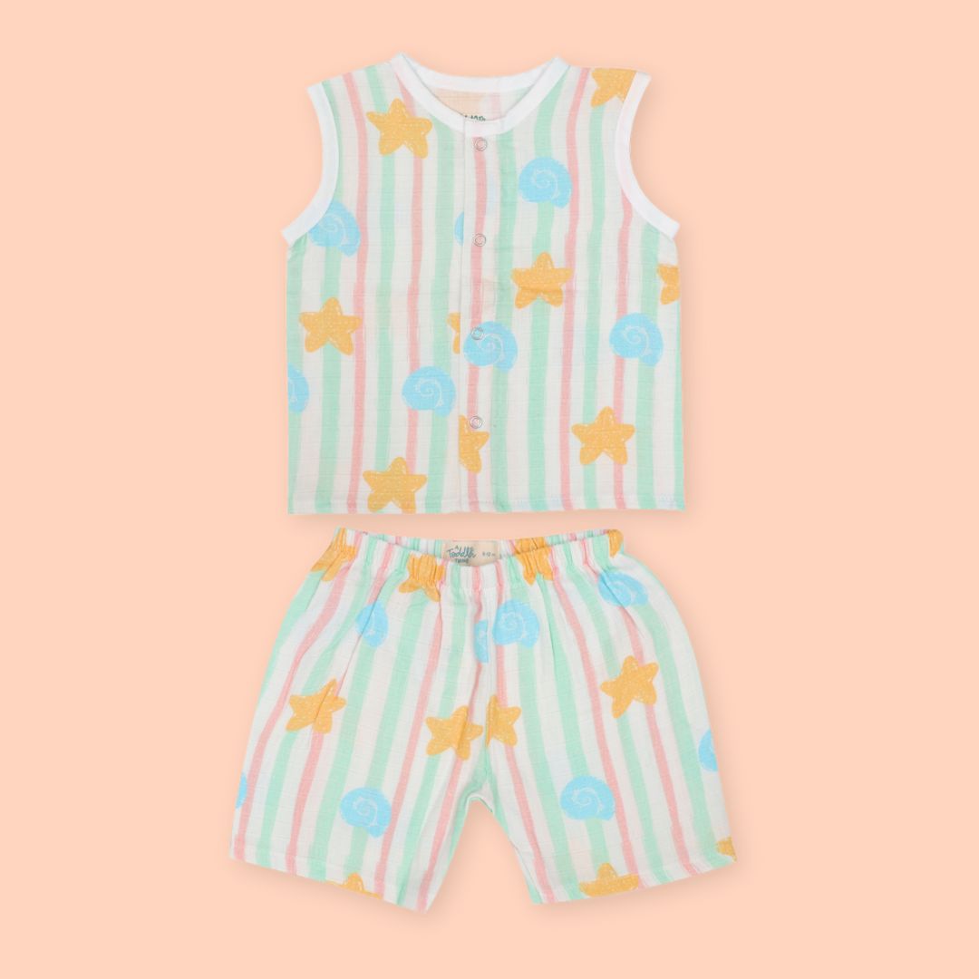 Hello Jungle - Muslin Jabla and Shorts for Babies and Toddlers