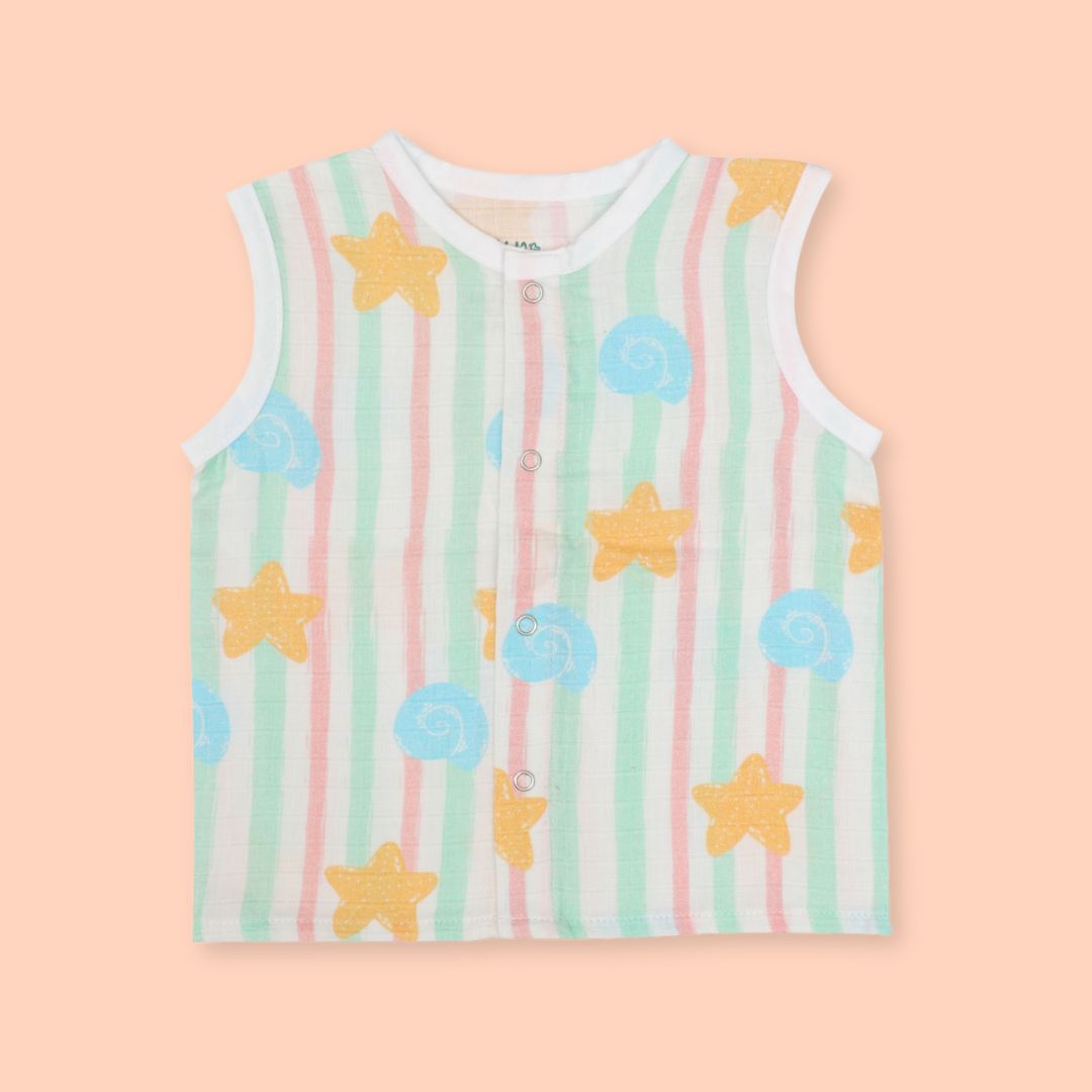 Spring Whispers - Muslin Jabla and Shorts for Babies and Toddlers