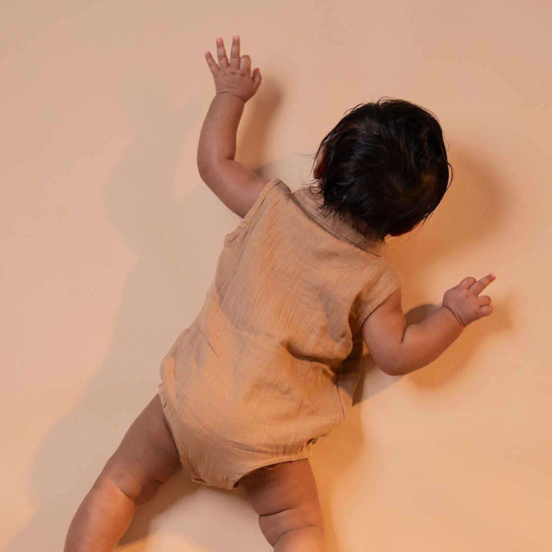 Honey - Muslin Bee Romper for Babies