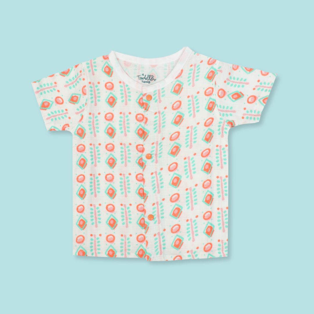 Spring Whispers - Muslin Sleep Suit for babies and kids (Unisex)