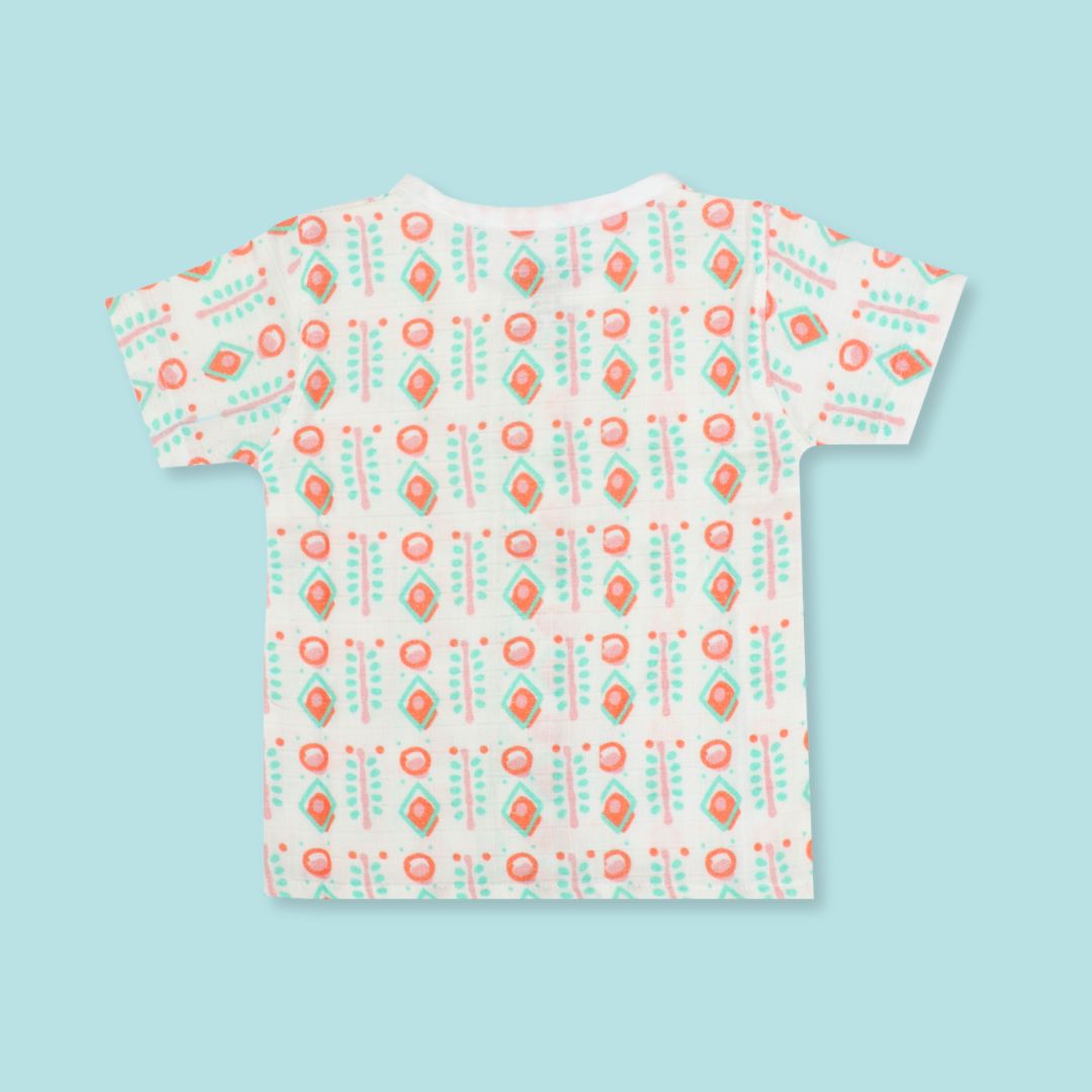 Seaside Stripes - Muslin Sleep Suit for babies and kids (Unisex)