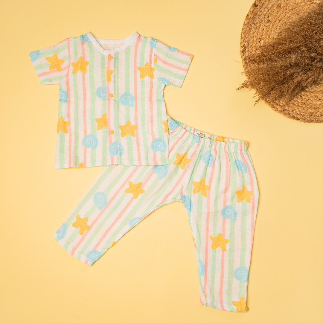 Hello Jungle - Muslin Sleep Suit for babies and kids (Unisex)
