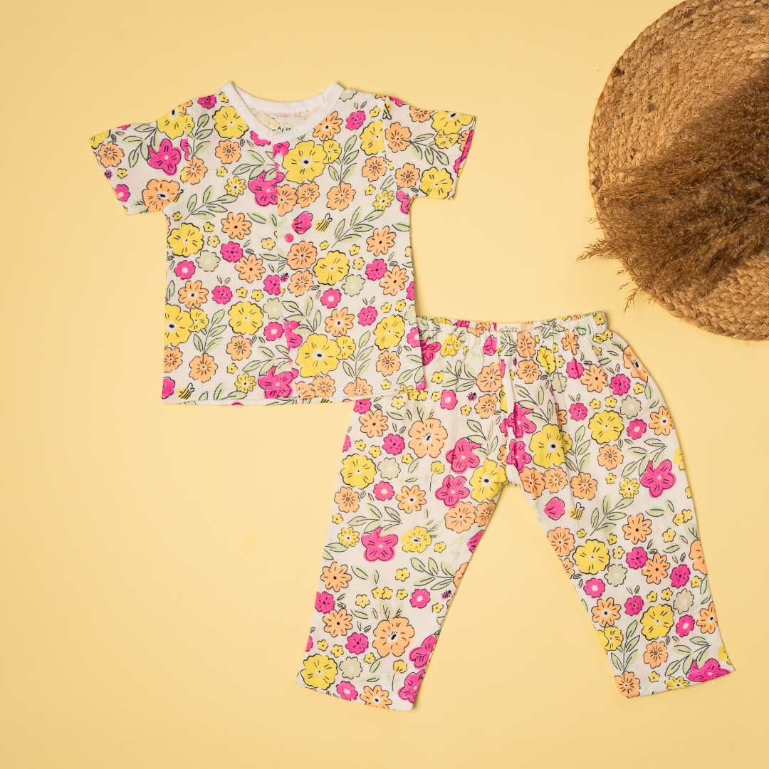 Seaside Stripes - Muslin Sleep Suit for babies and kids (Unisex)