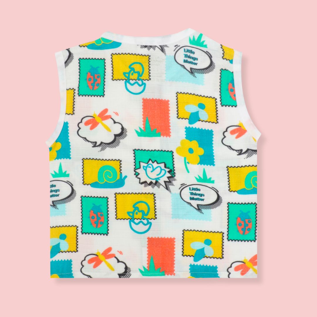 Toucan Punch - Muslin Jabla and Shorts for Babies and Toddlers
