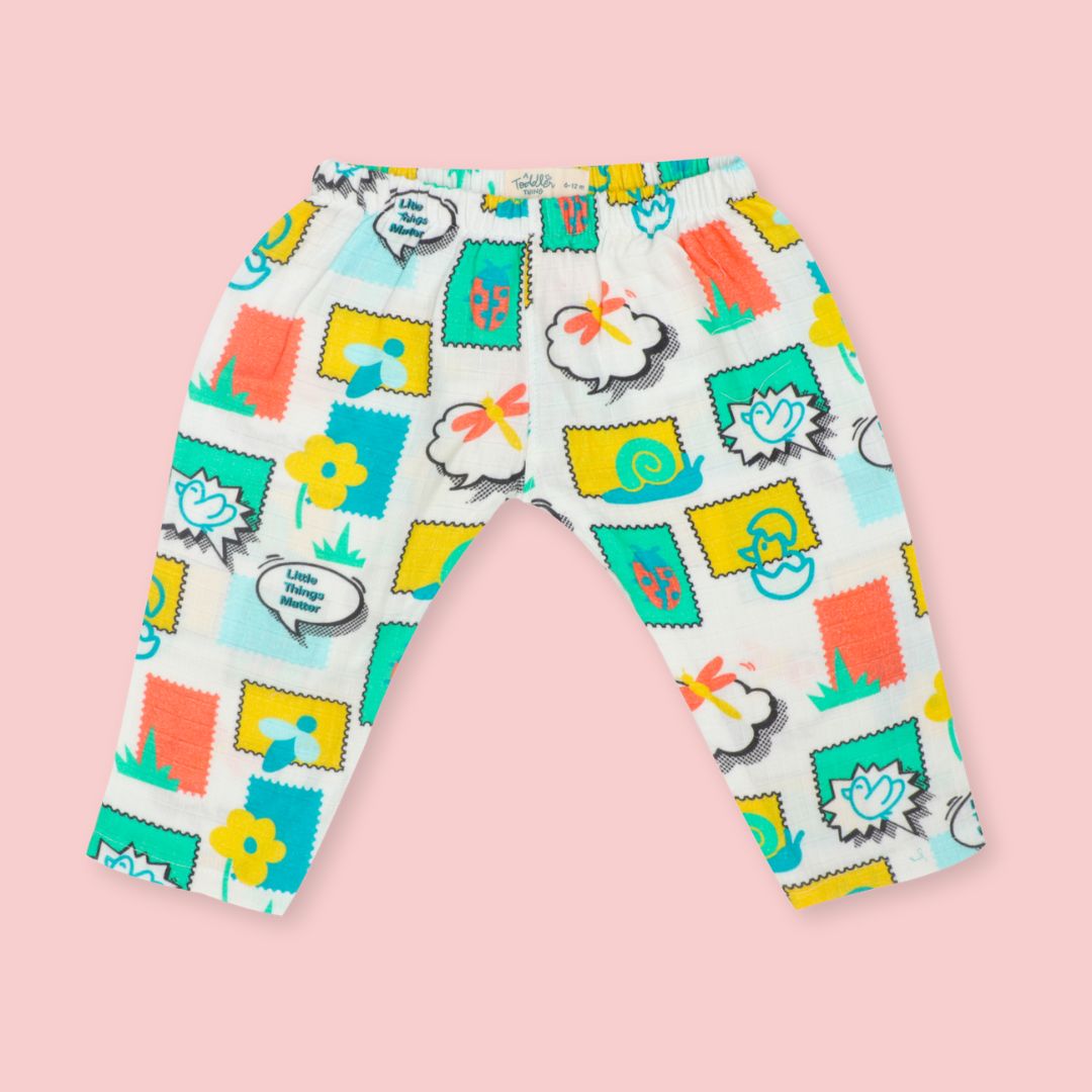 Seaside Stripes - Muslin Sleep Suit for babies and kids (Unisex)