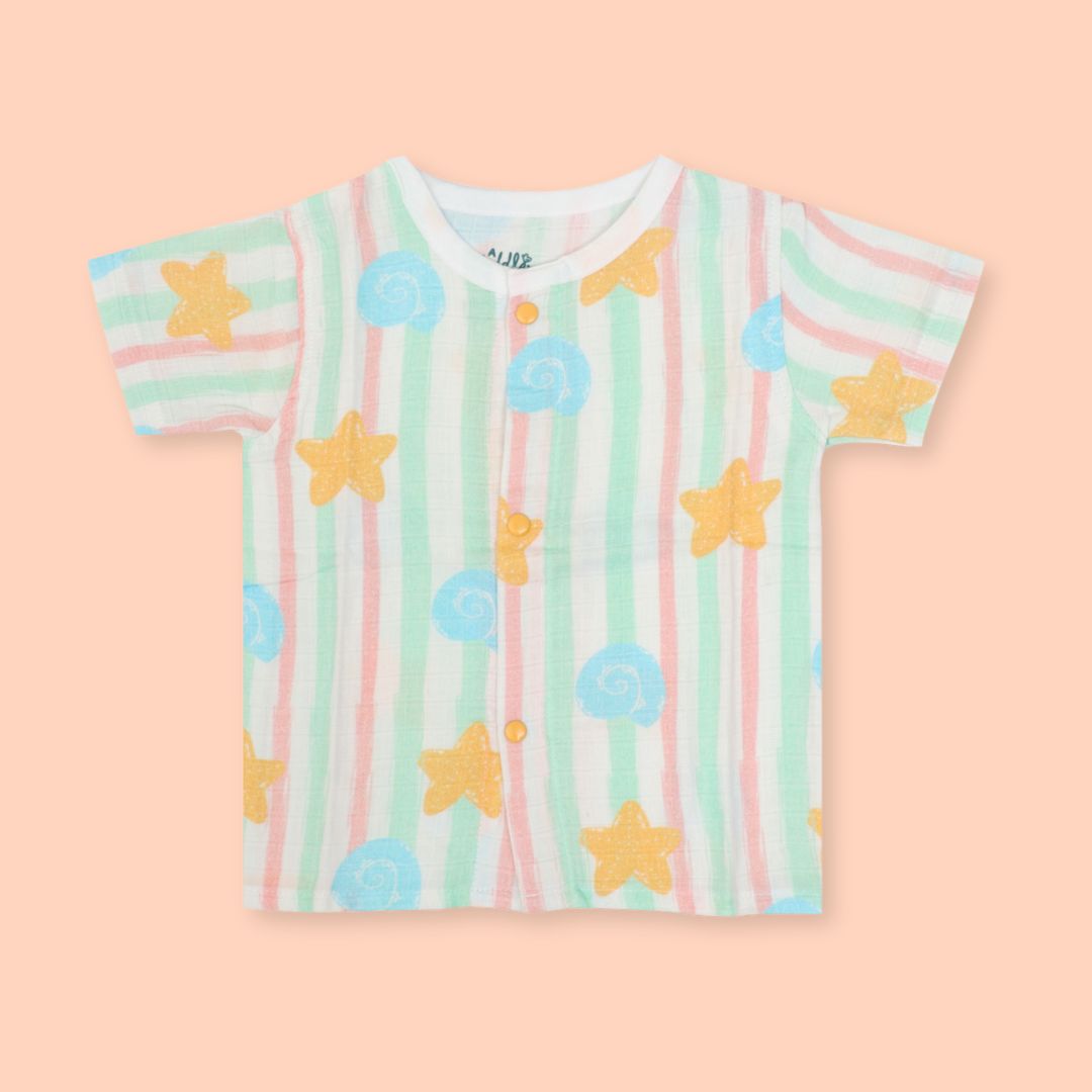 Spring Whispers - Muslin Sleep Suit for babies and kids (Unisex)
