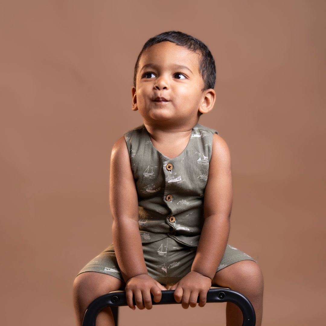 Baby Tulip - Muslin Jabla and Shorts for Babies and Toddlers