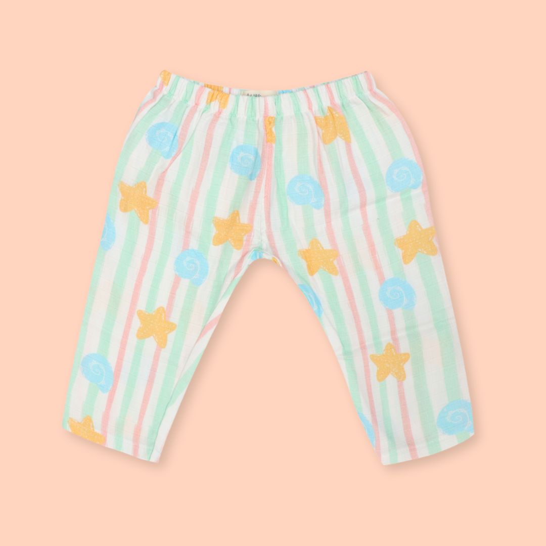 Flora Pixels - Muslin Sleep Suit for babies and kids (Unisex)