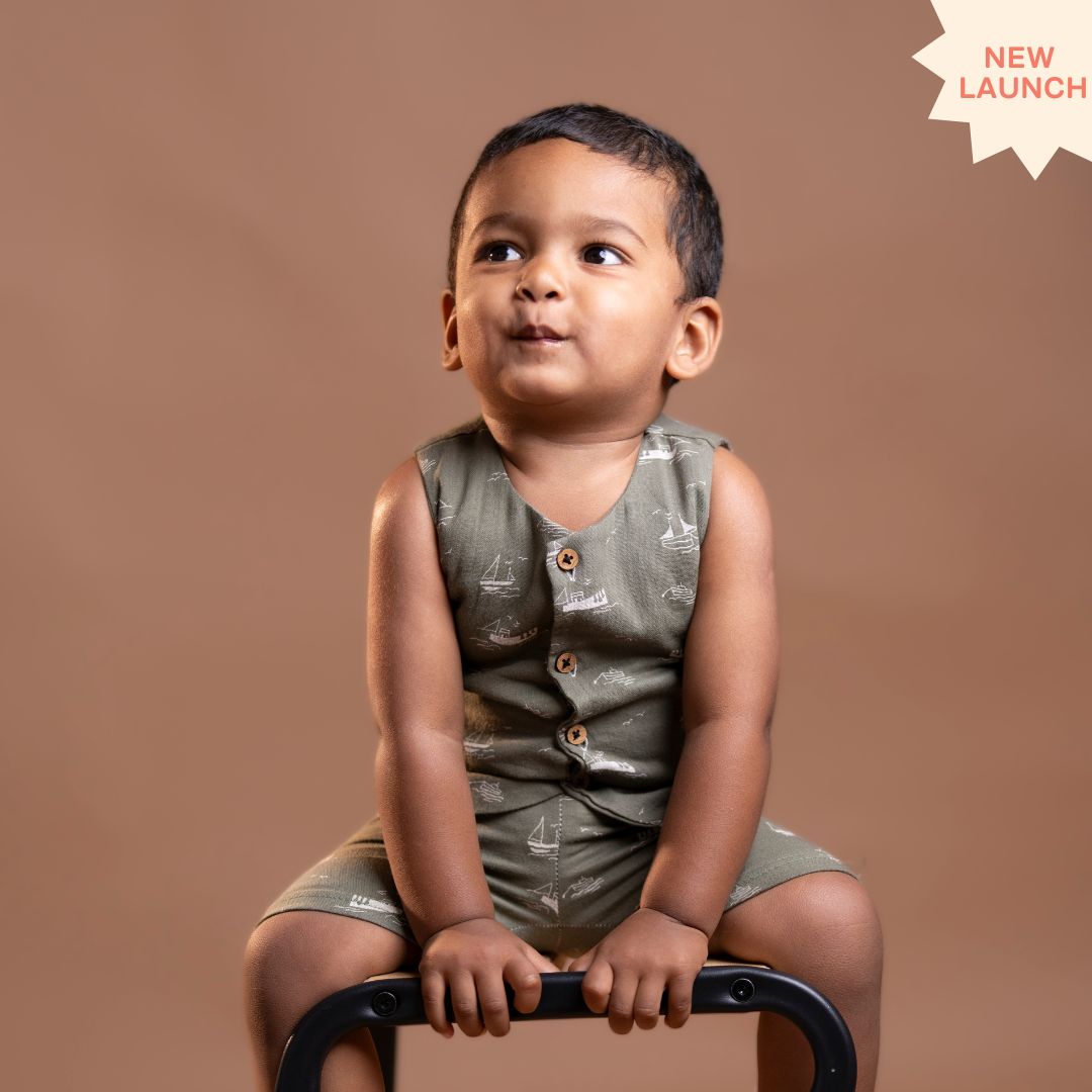 Baby Tulip - Muslin Jabla and Shorts for Babies and Toddlers