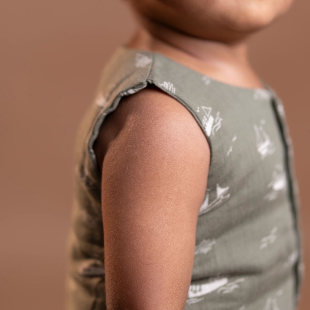 Captain Crew - Muslin Jabla and Shorts for Babies and Toddlers