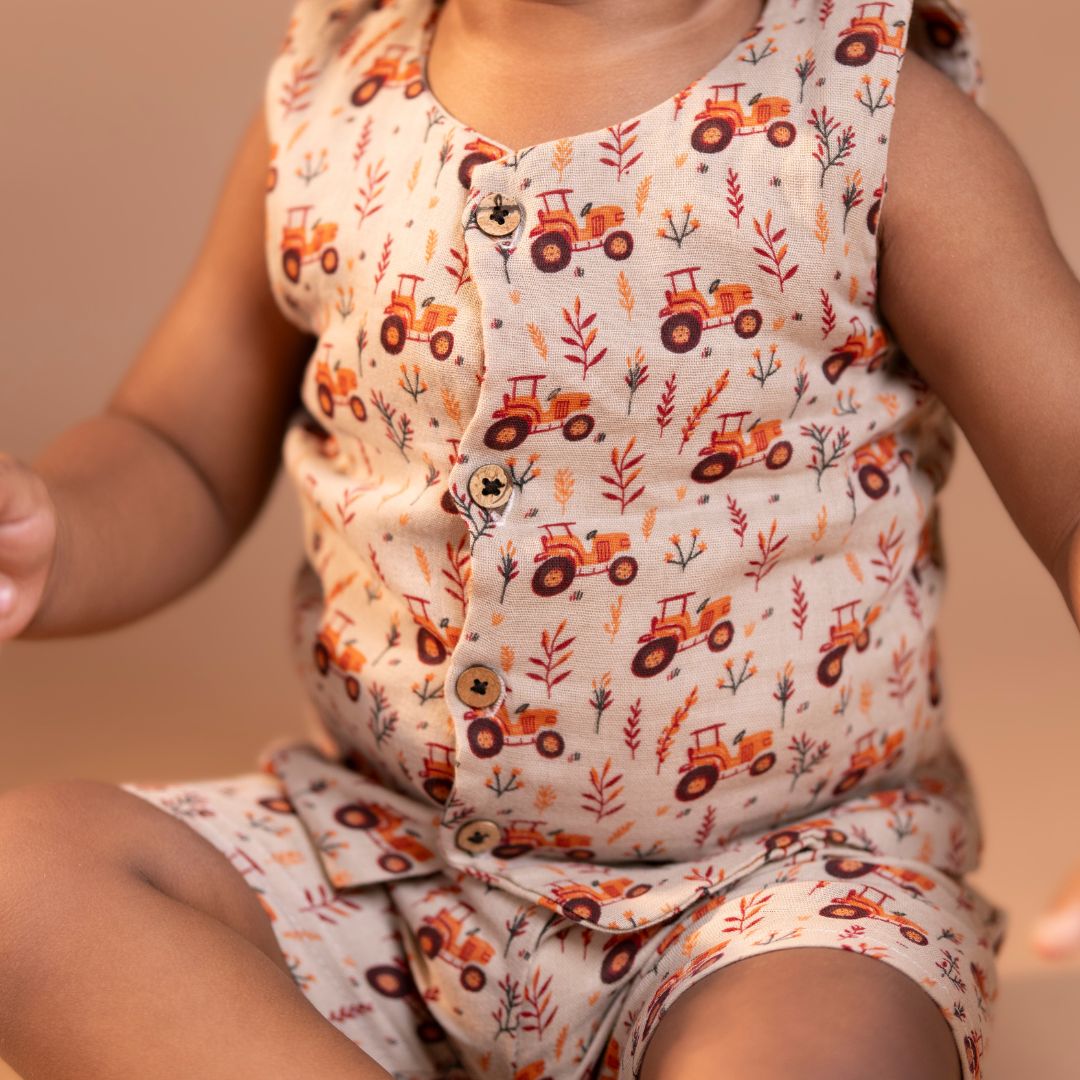 Captain Crew - Muslin Jabla and Shorts for Babies and Toddlers