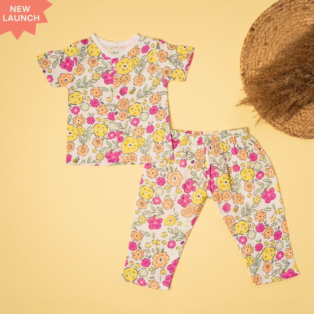 Seaside Stripes - Muslin Sleep Suit for babies and kids (Unisex)