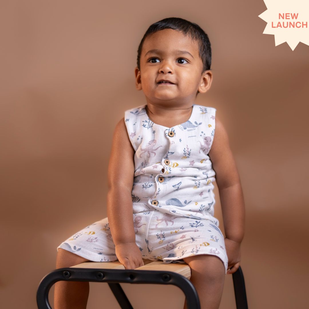 Baby Tulip - Muslin Jabla and Shorts for Babies and Toddlers