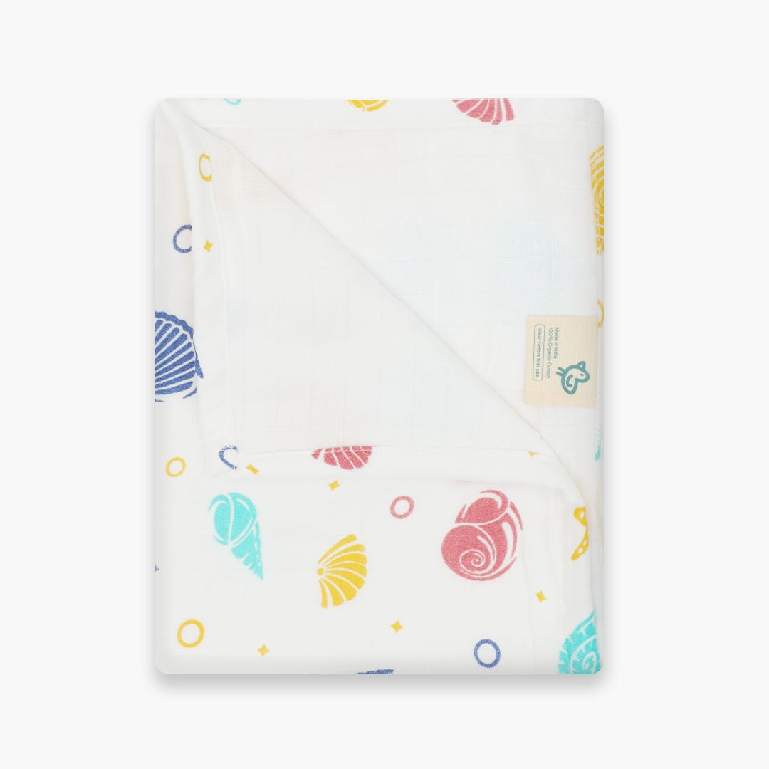 Doodle Dance - Muslin 3 layer Blankets for babies