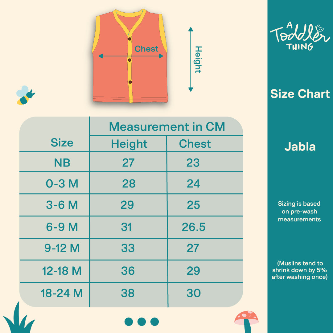 Muslin Jabla and Shorts for Babies and Toddlers (Pack of 3) - Starlight Shells