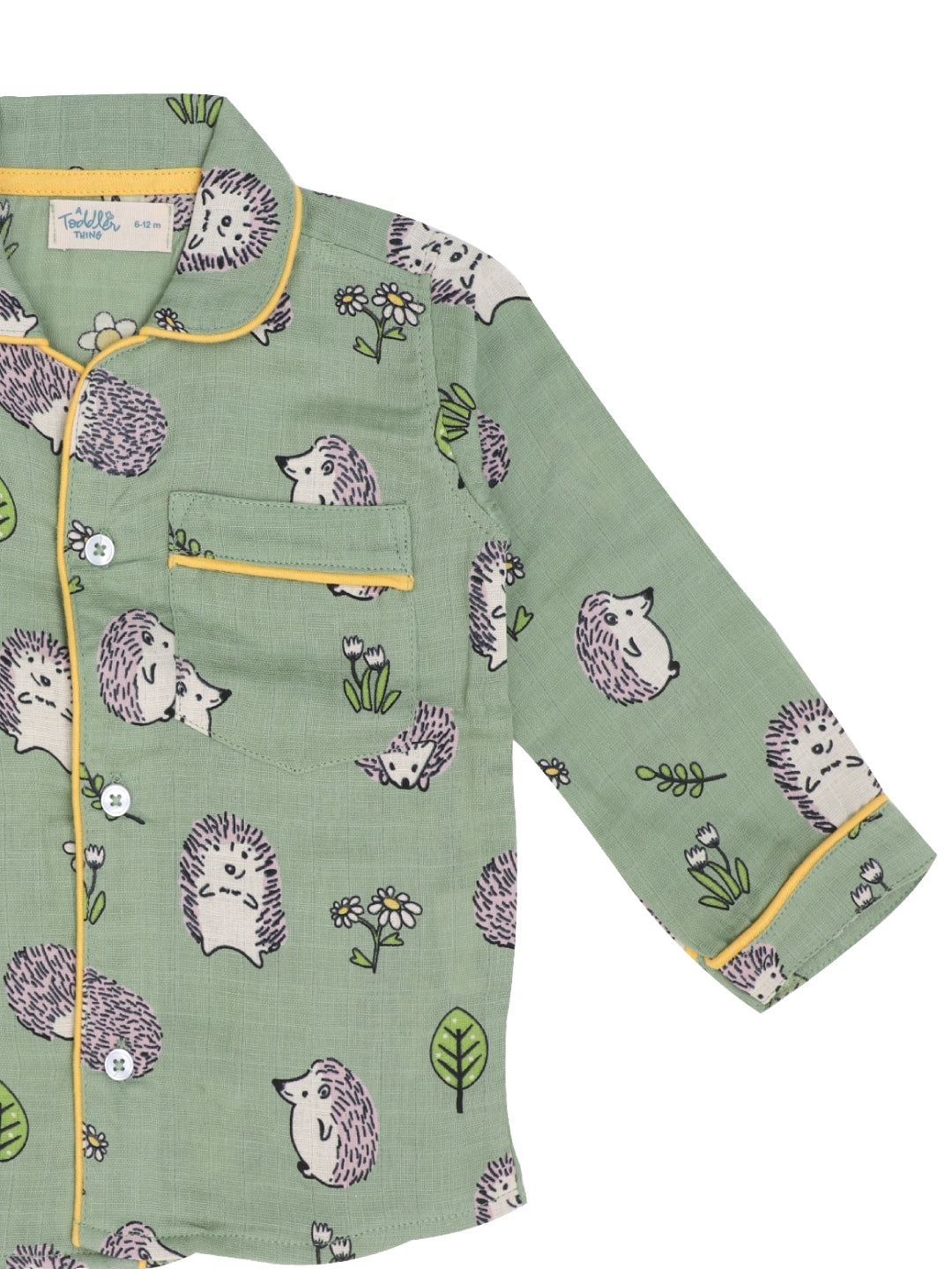 Bunny, Bear and Beyond (Pack of 5) - Muslin Full Sleeve Sleep Suit for babies and kids (Unisex)
