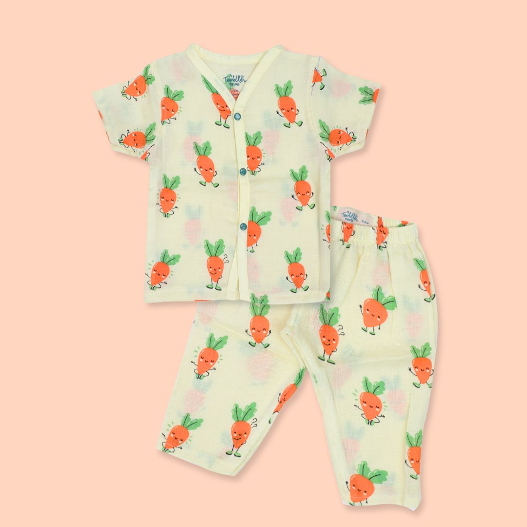 5 Lil Friends (Pack of 5) - Muslin Sleep Suit for babies and kids