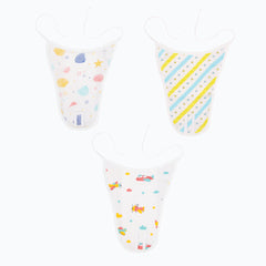 Muslin Nappies -  (Pack of 3) Combo 1