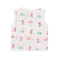 Bamboo Muslin Jabla and Shorts for Babies and Toddlers - Bulbasaurus