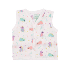 Bamboo Muslin Jabla and Shorts for Babies and Toddlers - Bulbasaurus