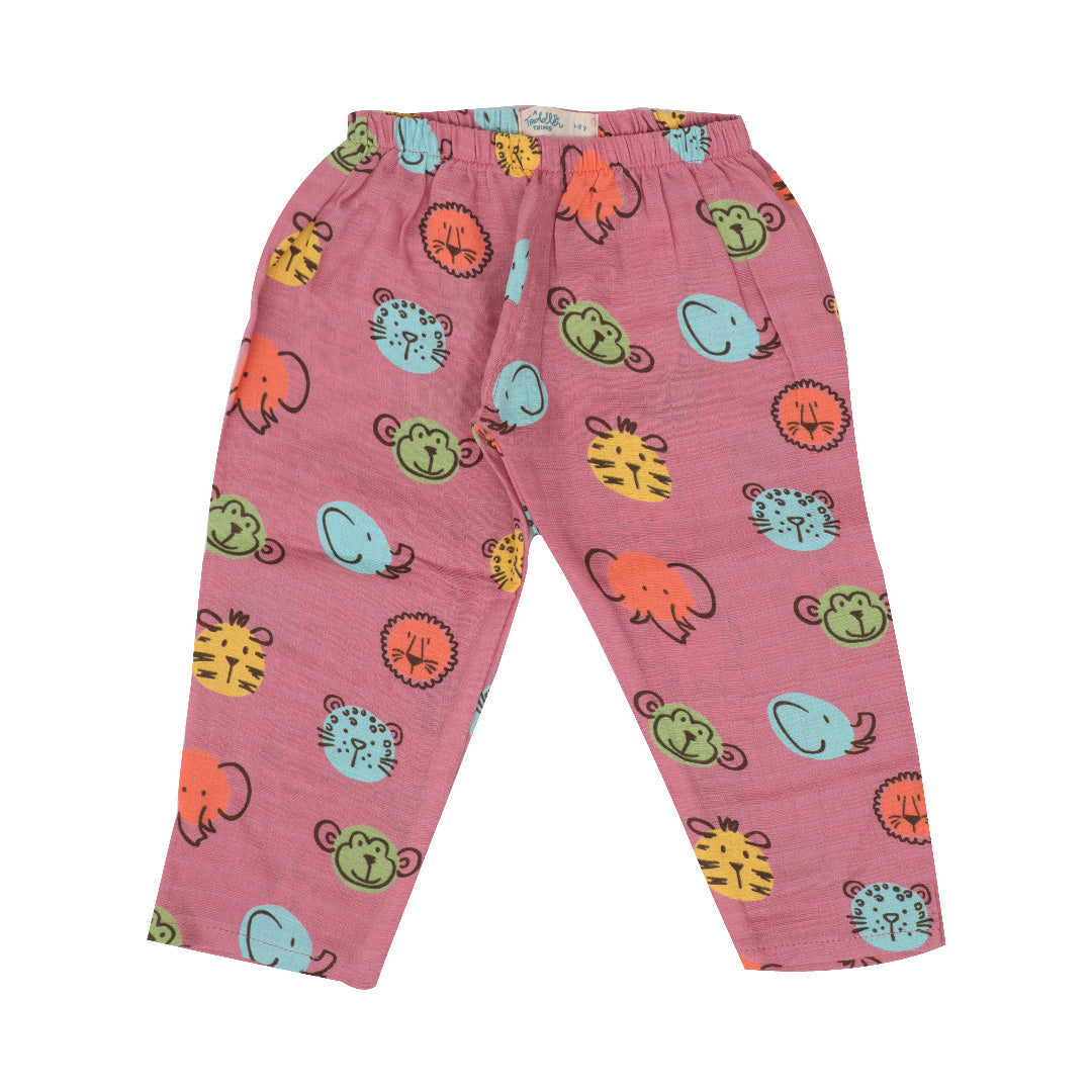 Jungle Jumble (Pack of 2) - Muslin Sleep Suit for babies and kids (Unisex)