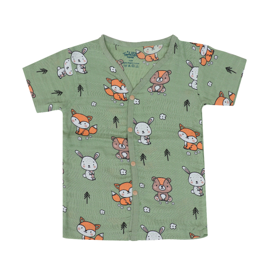 Muslin Colour Sleep Suits for babies and kids (Unisex)
