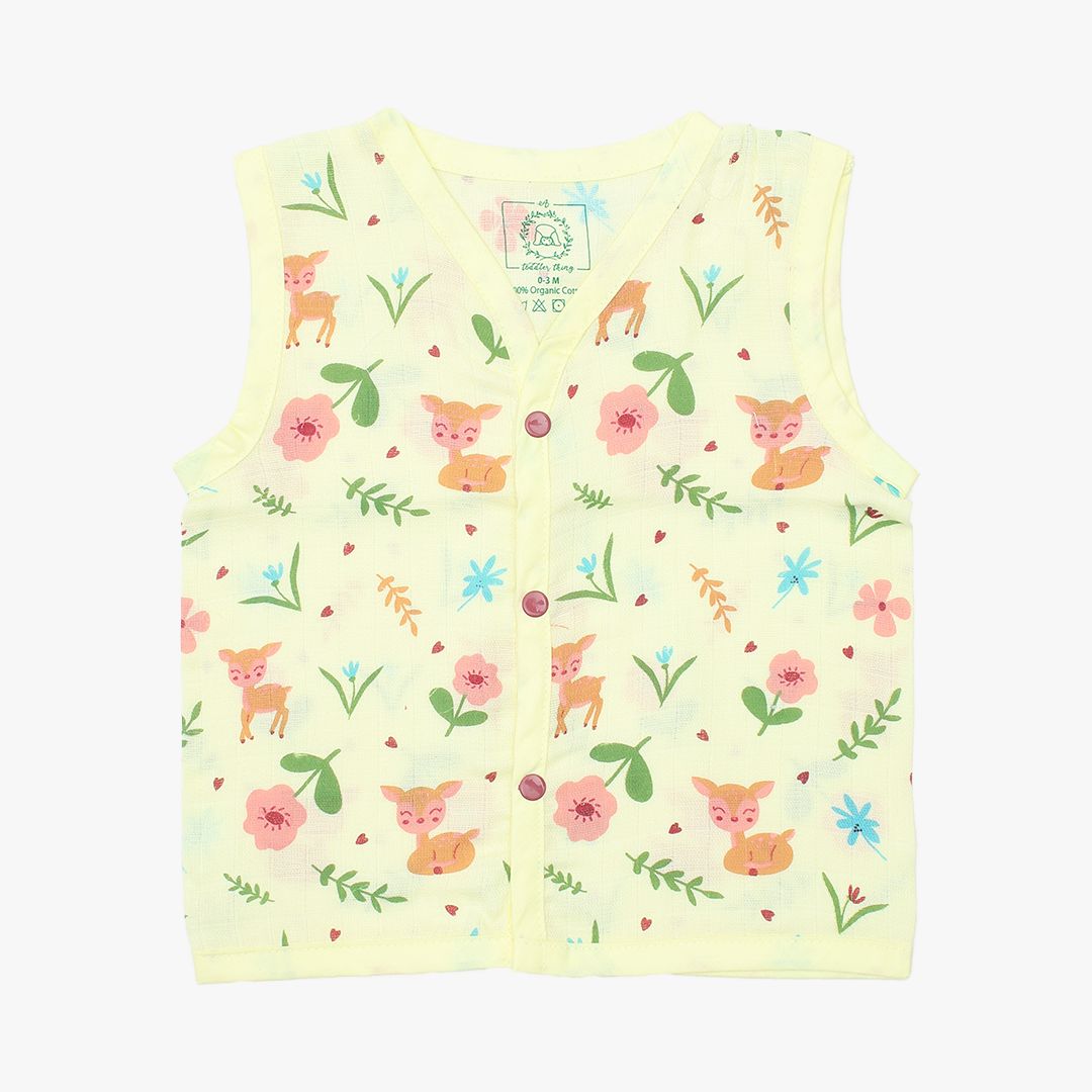 Muslin Jabla Button Sun Kissed - Pack of 2