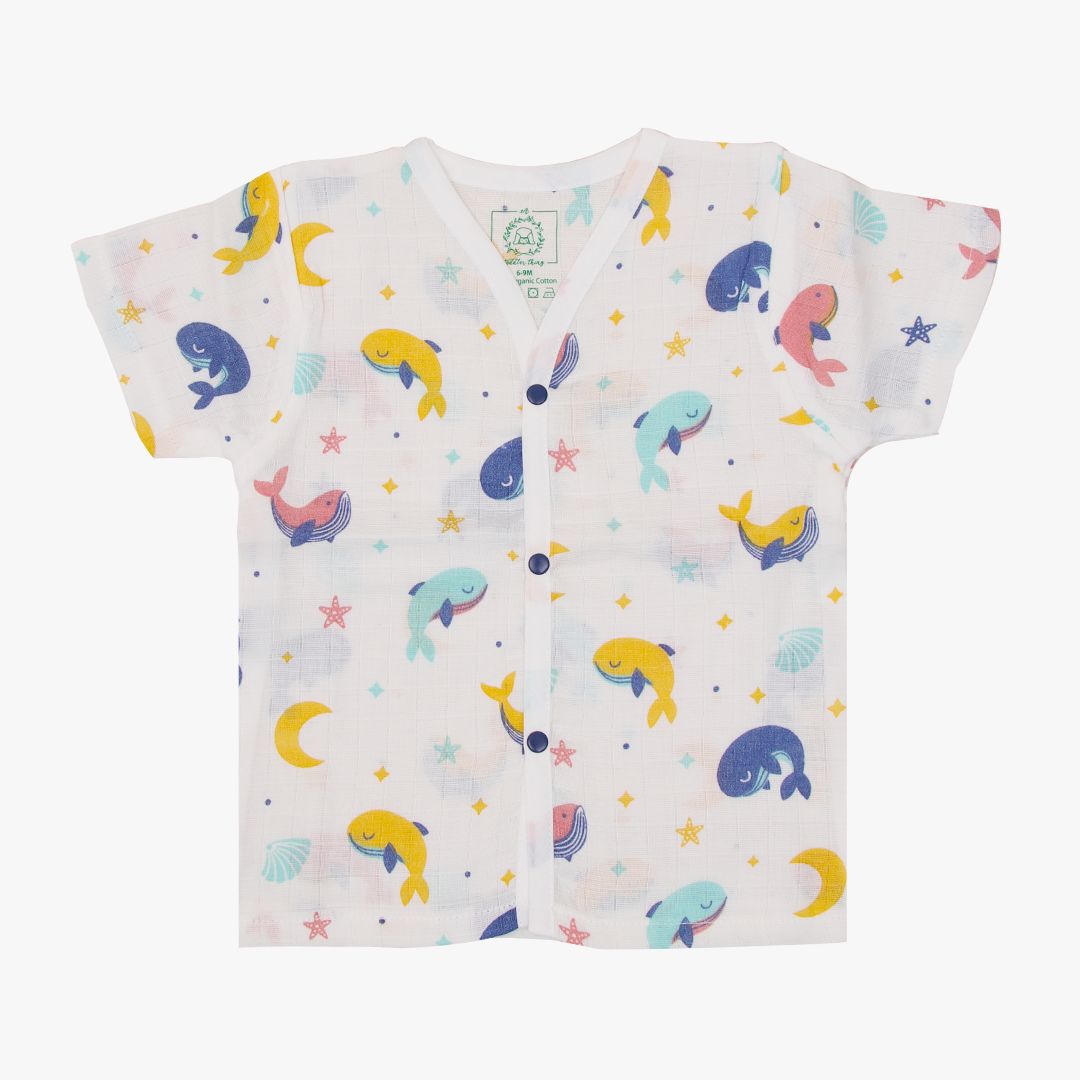 Muslin Sleep Suit for babies and kids (Unisex) Combo 1  Pack of 3 For 3 months to 5 years