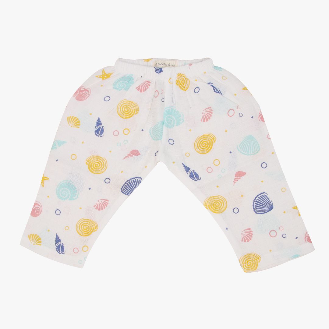 Muslin Sleep Suit for babies and kids (Unisex) Shell Snuggle - Pack of 3