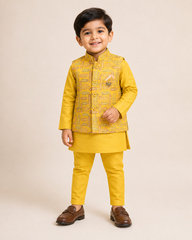 Avi Jacket Kurta Set 