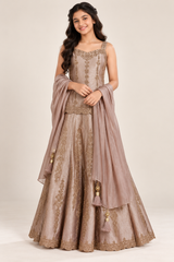 Aarvika Noor Sharara Set for Girls | 11Y to 16Y
