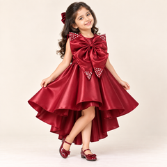 Alina High-Low Gown for Girls | 1Y to 6Y