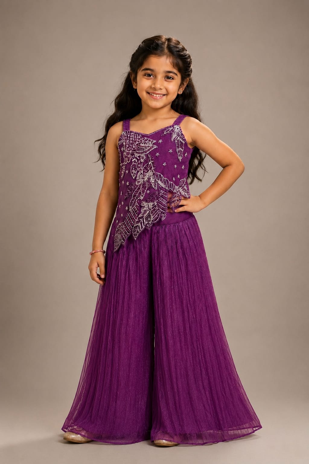Palazzo Set For Girls
