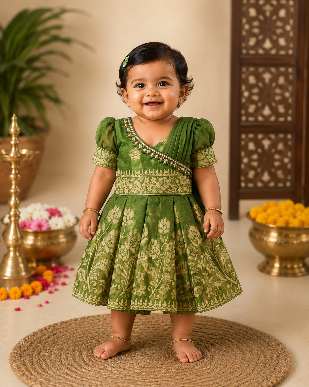 Aranya Silk Grand Dress