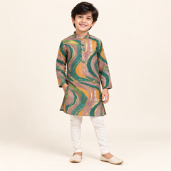 Ayaan Printed Kurta Set for Boys | 1Y to 6Y