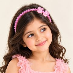 Prism Pearl Bow Headband
