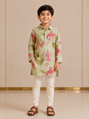 Blush Bloom Kurta Set