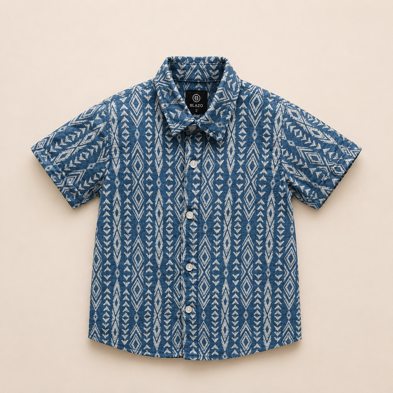 Blue Egyptian Co-Ord for boys 1Y to 4Y